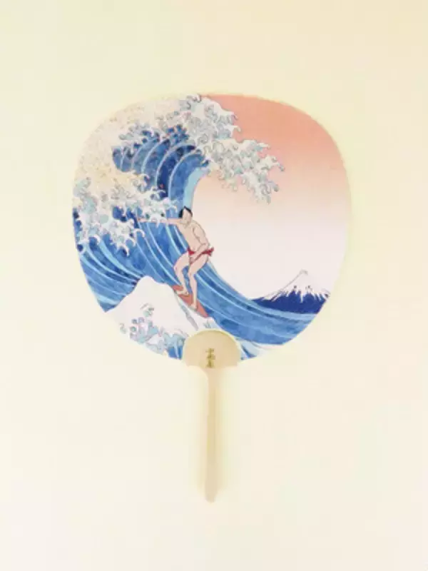 「もし現代のスポーツが江戸時代にあったら？を京うちわに落とし込んだユーモアたっぷり「スポーツ京うちわ」」の画像