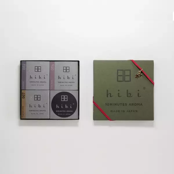 「マッチのように擦って火をつけるお香「hibi」に”金木犀の香り”が新登場」の画像