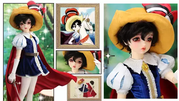 手塚治虫の名作「リボンの騎士」のサファイアがドールに！『スーパー 