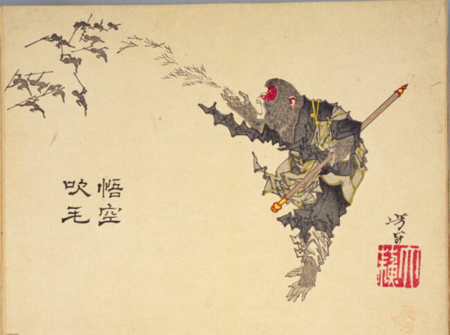 さすがの画力！浮世絵に電線？可愛すぎる桃太郎御一行など、月岡芳年「芳年略画」の世界
