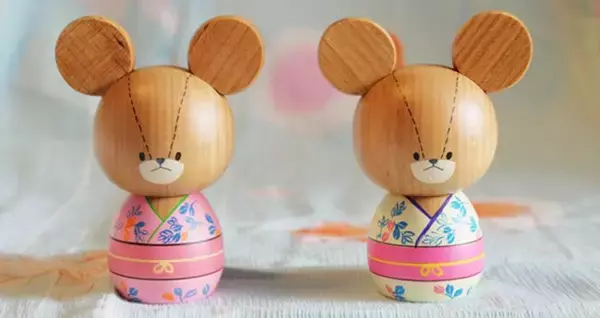 ルルロロこけし可愛いっ！「くまのがっこう」×「伝統工芸」のコラボで初の和小物登場