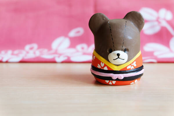 ルルロロこけし可愛いっ！「くまのがっこう」×「伝統工芸」のコラボで初の和小物登場