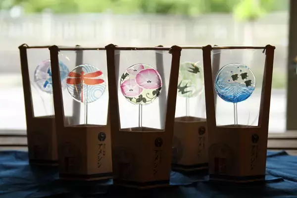 金魚の飴細工でおなじみのアメシンがソラマチ店をオープン！限定商品うちわ飴が素敵