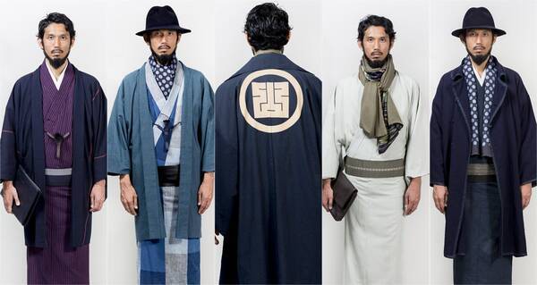 遊び心ありこれはアツい メンズ着物 Y Sons 初の秋冬コレクションを紹介 15年9月11日 エキサイトニュース
