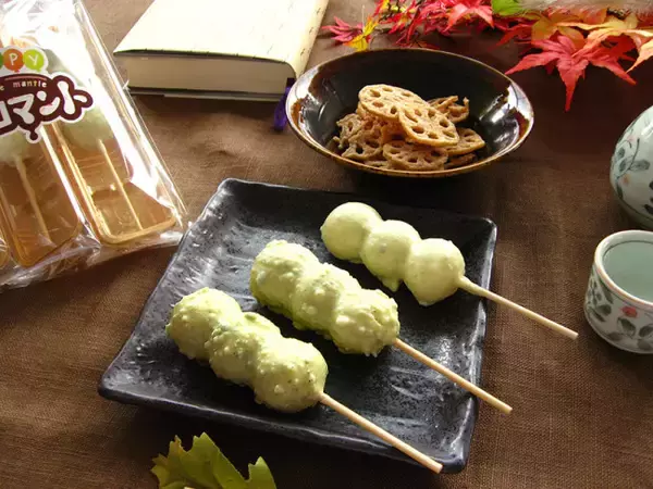 「甘辛さが最高！安曇野のわさびを使ったスイーツ団子「チョコマント わさび」発売」の画像