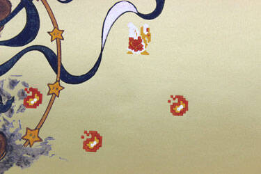 数量限定！スーパーマリオが風神雷神の木版画になって発売！誕生30周年を記念して