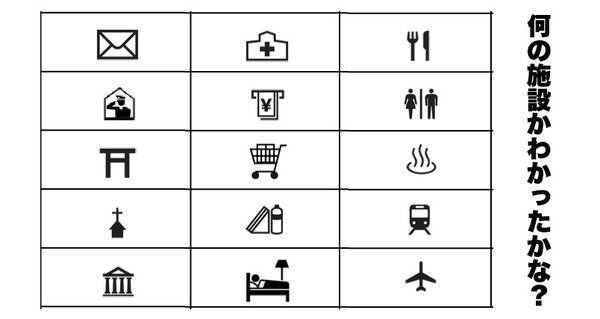 どれが何の施設かわかる 国土地理院が 決定した 外国人向け地図記号 を発表しました 16年3月31日 エキサイトニュース