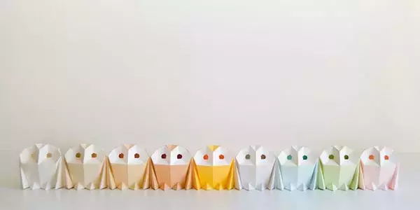 「これはステキ〜っ！DIYでカンタン組み立て、「折り紙」モチーフの野生動物ペーパーランプ」の画像