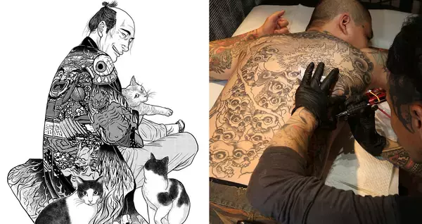 タトゥーアーティストと漫画家に聞く、浮世絵師・歌川国芳の浮世絵と 