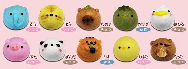 わぉっ ちっちゃカワイイ ひとくちサイズのおまんじゅう てづくりどうぶつえん 16年10月27日 エキサイトニュース