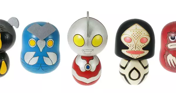 キャワイィ〜ッ！ウルトラマンと「卯三郎こけし」がコラボで丸っとした可愛いキャラこけし誕生