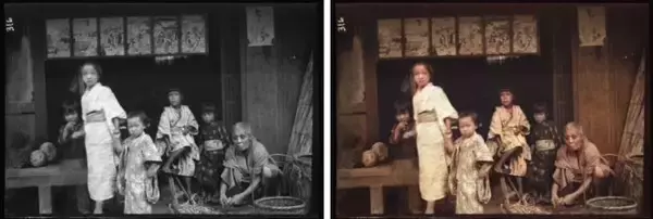 「すごすぎる！クオリティ高すぎ！モノクロ写真を自動でカラー彩色してくれるサービスが公開」の画像