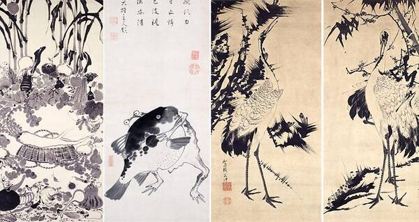 若冲は水墨画もイイ 伊藤若冲 記念イヤーの締めくくりにいかが 特集陳列 伊藤若冲 16年12月9日 エキサイトニュース