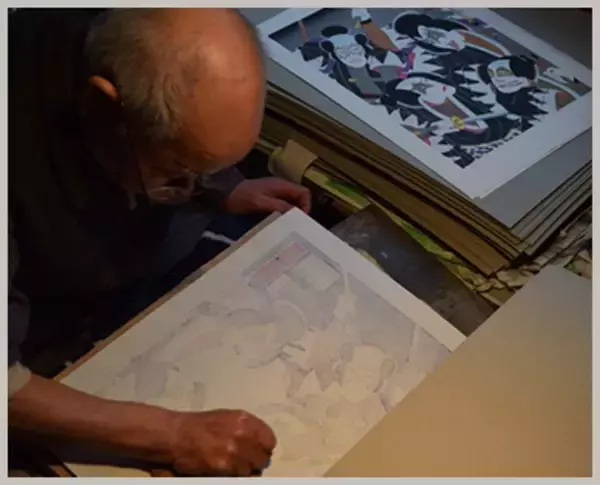 「極悪すぎる無惨絵ここに！ヘビメタ・アイアンメイデンと浮世絵コラボ第2段は辻斬り」の画像