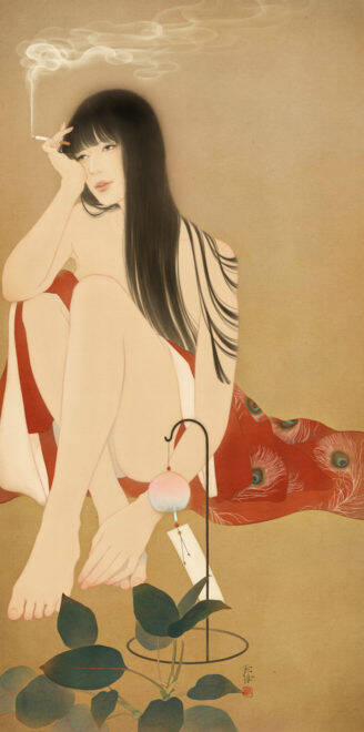 本気で惚れちゃう！溢れ出る女性の魅力を美人画に込める、松浦シオリさんの作品がステキすぎ