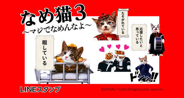 知らないだろな あの懐かしの なめ猫 のlineスタンプ なめ猫3 マジでなめんなよ が配信開始 17年1月12日 エキサイトニュース