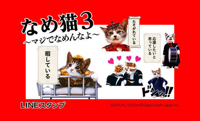 知らないだろな あの懐かしの なめ猫 のlineスタンプ なめ猫3 マジでなめんなよ が配信開始 17年1月12日 エキサイトニュース