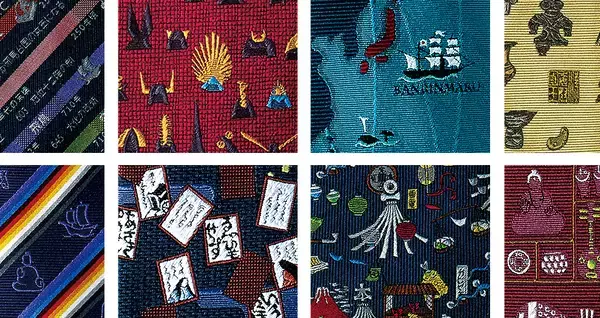 「よく見ると日本史！日本の歴史をネクタイの柄に取り入れた日本の「歴史浪漫」がステキ」の画像