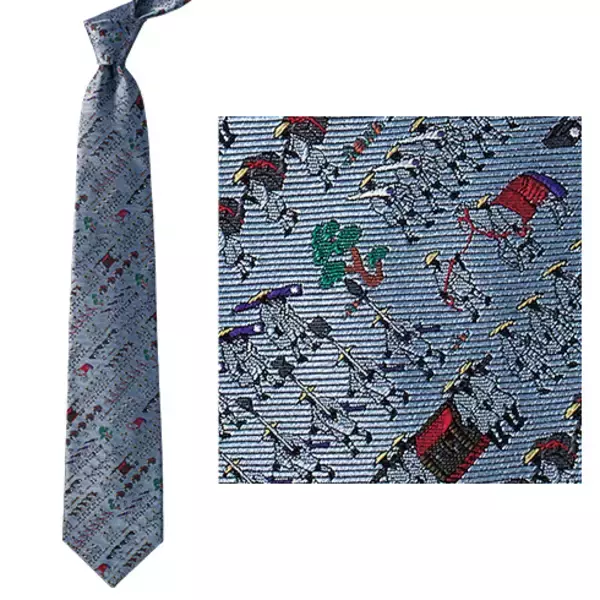 「よく見ると日本史！日本の歴史をネクタイの柄に取り入れた日本の「歴史浪漫」がステキ」の画像