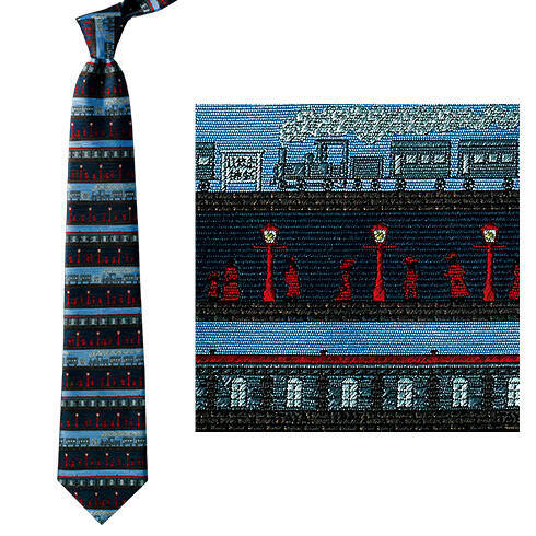 よく見ると日本史！日本の歴史をネクタイの柄に取り入れた日本の「歴史浪漫」がステキ