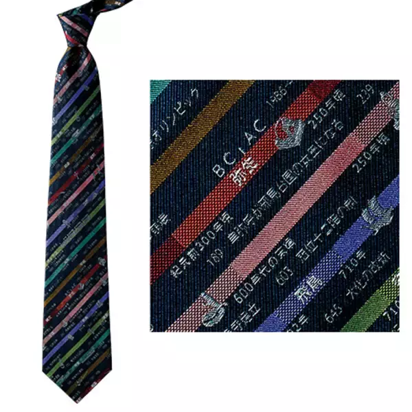 「よく見ると日本史！日本の歴史をネクタイの柄に取り入れた日本の「歴史浪漫」がステキ」の画像