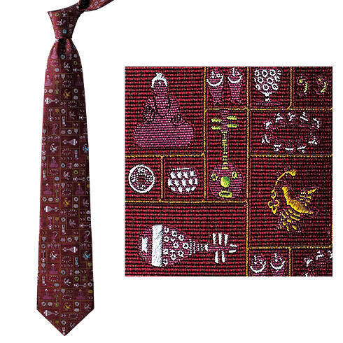 よく見ると日本史！日本の歴史をネクタイの柄に取り入れた日本の「歴史浪漫」がステキ