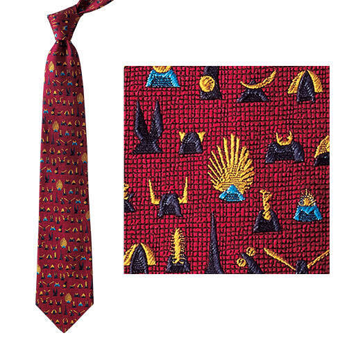 よく見ると日本史！日本の歴史をネクタイの柄に取り入れた日本の「歴史浪漫」がステキ