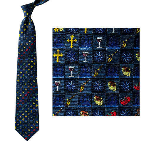 よく見ると日本史！日本の歴史をネクタイの柄に取り入れた日本の「歴史浪漫」がステキ