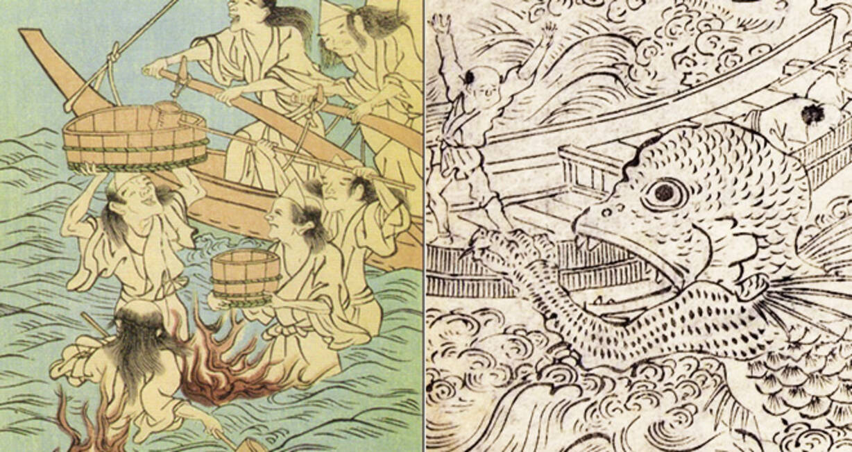 海坊主 船幽霊 向こうの世界に引き込もうとする 怨念たっぷりな海の妖怪たち 17年5月27日 エキサイトニュース 海坊主 船幽霊 向こうの世界に引き込もうとする 怨念たっぷりな海の妖怪たち 17年5月27日 エキサイトニュース