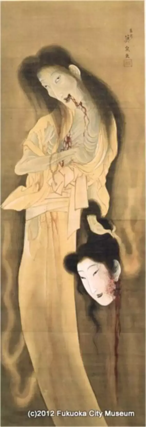 「これはほんと怖すぎる…ゾクッとひんやり日本画や浮世絵で描かれた「幽霊画」まとめ」の画像