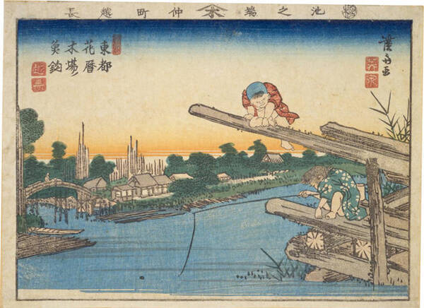 「江戸庶民の道楽のひとつ。それは…釣り♪趣味釣りが広まったのは江戸時代」の画像