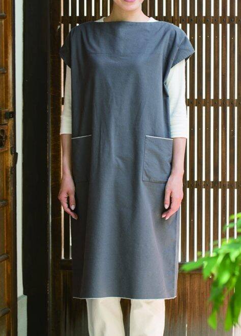 これは新鮮♪着物のように直線裁断で作られた「直線裁ちの服」が中川政七商店から登場