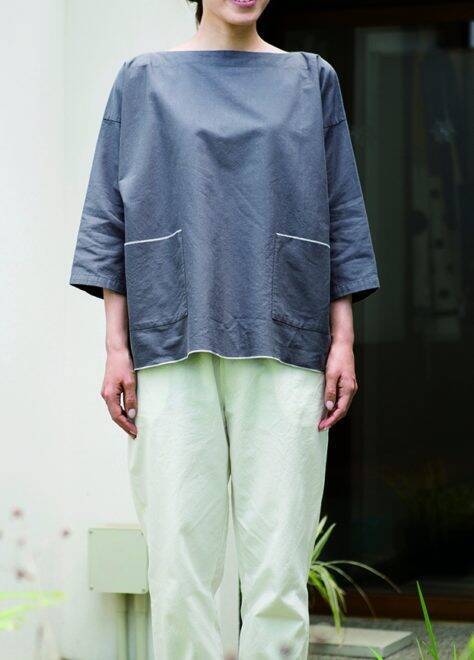 これは新鮮♪着物のように直線裁断で作られた「直線裁ちの服」が中川政七商店から登場