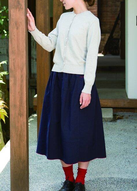 これは新鮮♪着物のように直線裁断で作られた「直線裁ちの服」が中川政七商店から登場