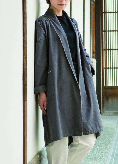 これは新鮮♪着物のように直線裁断で作られた「直線裁ちの服」が中川政七商店から登場