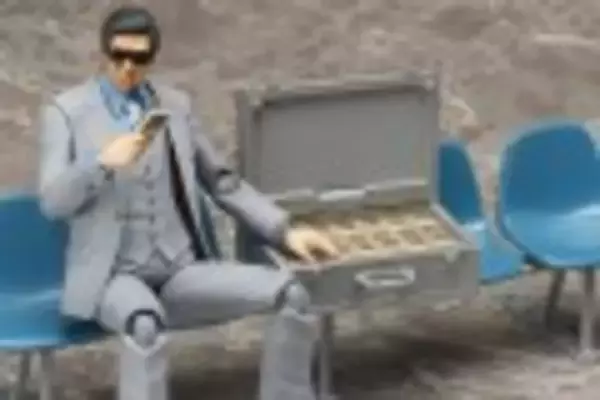 「日本の伝統芸能には欠かせない裏方「黒衣」がなんと可動式フィギュアで登場！」の画像