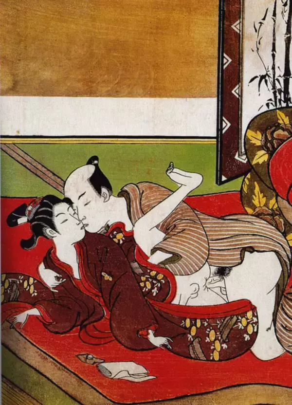 「江戸時代、男色のための陰間茶屋には客を満足させる為にネギが常備されていた？」の画像