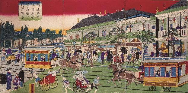 華やかな文明開化の東京を錦絵で振り返る 錦絵 東京浪漫 ろまん 展 開催 17年9月6日 エキサイトニュース