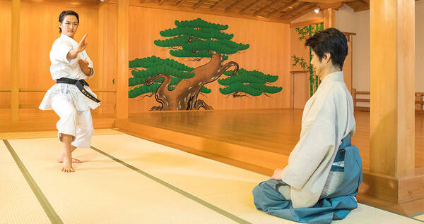 これはステキ対談 狂言の 型 と空手の 形 を巡る野村萬斎と空手家との対談が面白い 17年9月30日 エキサイトニュース