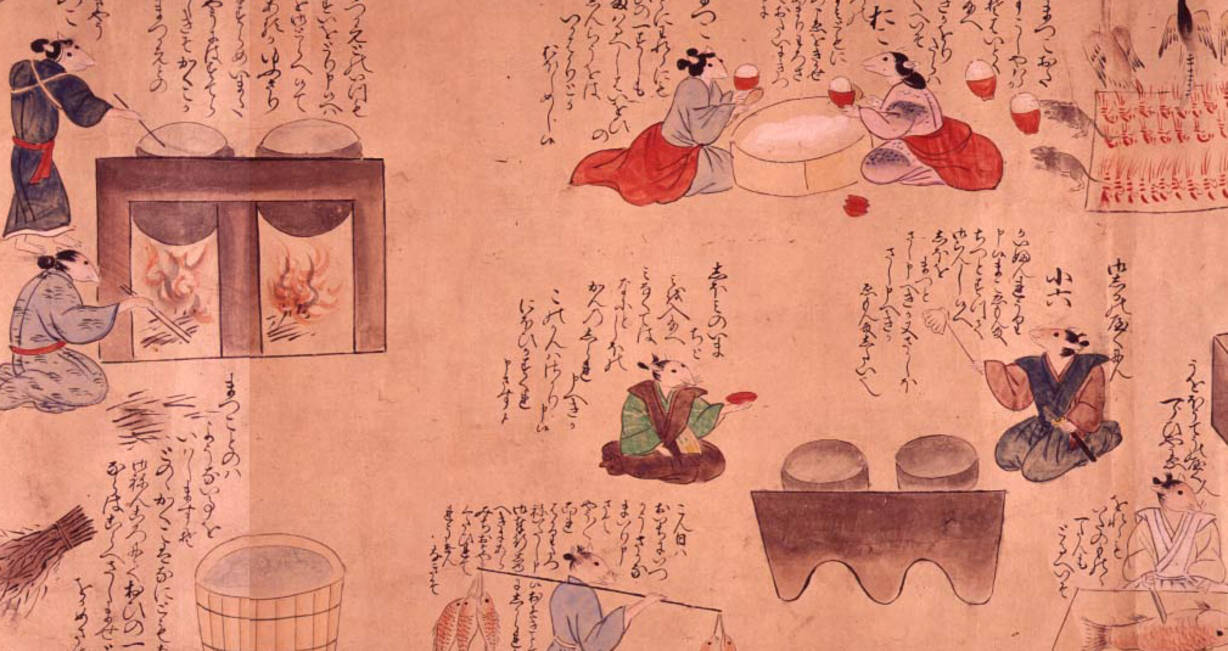 ねずみ年に楽しみたい 可愛さ炸裂だ ネズミをとことん擬人化させた室町時代の物語 鼠草子 年1月6日 エキサイトニュース