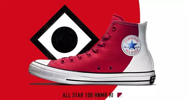 日の丸コンバース！日本国旗を大胆にデザインしたオールスター「ALL STAR 100 HNMR HI」登場