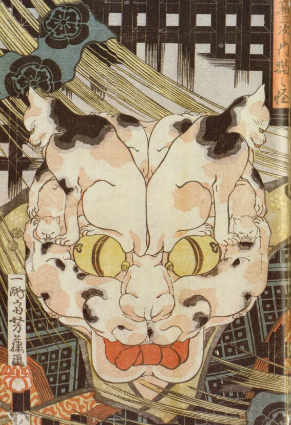 妖怪だけど憎みきれない！江戸・明治期の絵師たちが描いた「化け猫」「猫又」作品まとめ