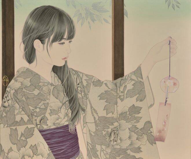 深く心に刻まれる程に美しい美人画の数々 宮﨑優さんの作品がステキ 18年2月21日 エキサイトニュース