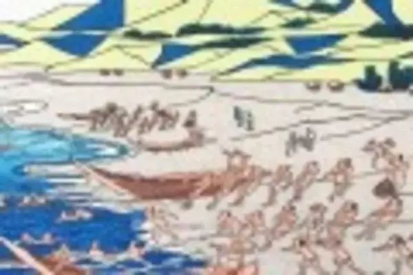 「このテーマセンス良すぎ！歌川広重の浮世絵の中の”おじさん”にフォーカスした展覧会「ゆる旅おじさん図譜」」の画像