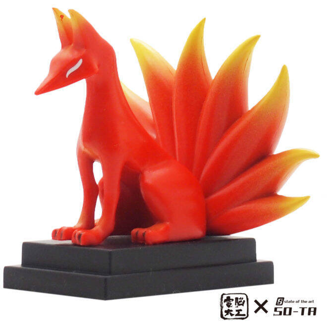 九尾の狐もいるぞ！狛狐が魅惑的なオーラを放つミニフィギュアに「電脳大工 狛狐 – 白・焔」