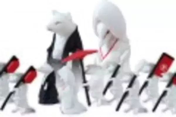 「九尾の狐もいるぞ！狛狐が魅惑的なオーラを放つミニフィギュアに「電脳大工 狛狐 – 白・焔」」の画像