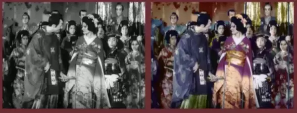 「人工知能（AI）を利用して白黒映像を自動でカラー化する技術をNHKが一般公開！」の画像