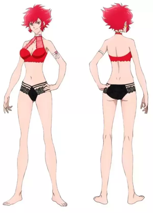 「セクシーがダダ漏れ！新作キューティーハニーの世界観を再現したコラボ下着が発売」の画像