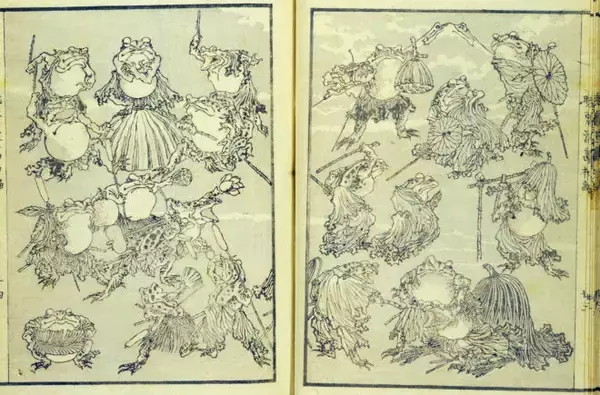 「【かえるの日記念】カエルが好きすぎる絵師・河鍋暁斎による圧巻のカエル作品群を一挙紹介！」の画像