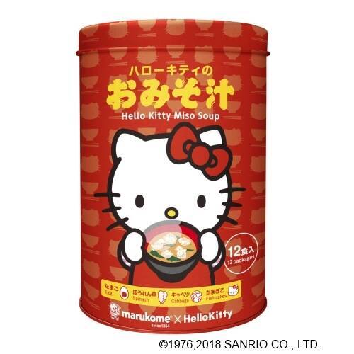 パケ買いしちゃうやつ キティちゃんがマルコメと初コラボで ハローキティのおみそ汁 発売 18年7月2日 エキサイトニュース